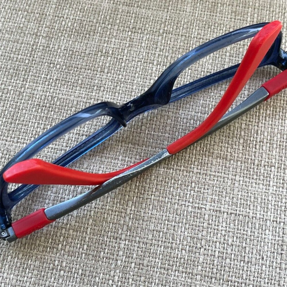 Ray-Ban Women Eyeglasses Frame Blue/Gray/Red Tone Glasses Frame 49[]16 125 - Picture 8 of 12